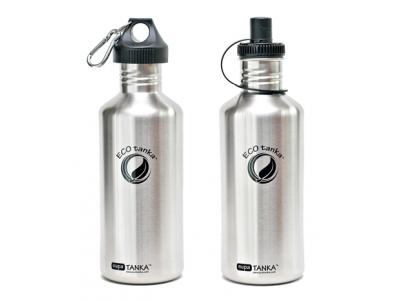 EcoTanka 1.2L Supa Water Bottle Stainless Steel